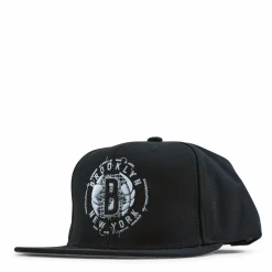 Nets Embroidery Glitch Snapback