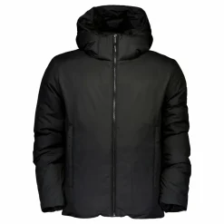 Non Quilt Padded Hooded Jacket Beh Ck Black