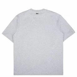 Organic Cotton Logo Tee Silver Chine