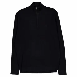 Oscar Half-zip Knit Black