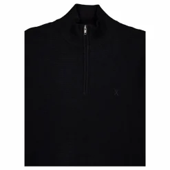 Oscar Half-zip Knit Black