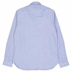 Oxford Stretch Plain L/s Light Blue