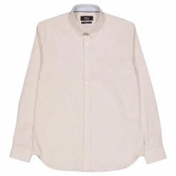Oxford Stretch Plain L/s Sand Melange