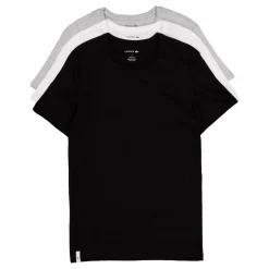 3-pack Cotton Loungwear T-shir Bxy White/grey Chine/black