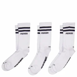 3-pack Navy Striped L.a. Socks Navy