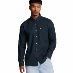 Plain Flannel Shirt Z271 Dark