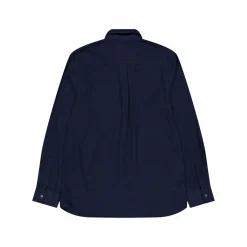 Plain Flannel Shirt Z271 Dark
