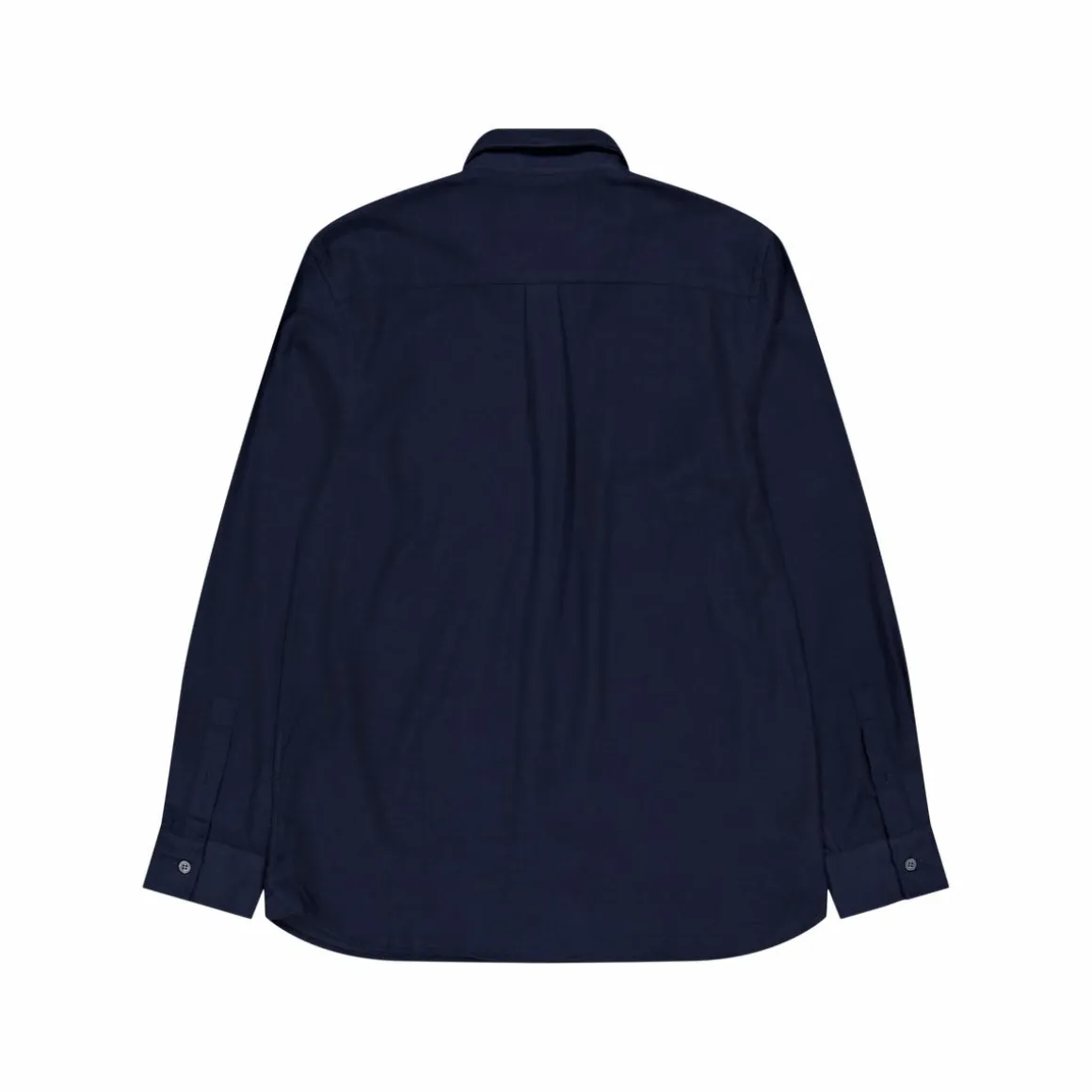 Plain Flannel Shirt Z271 Dark