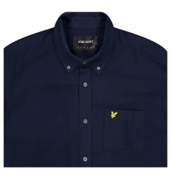Plain Flannel Shirt Z271 Dark