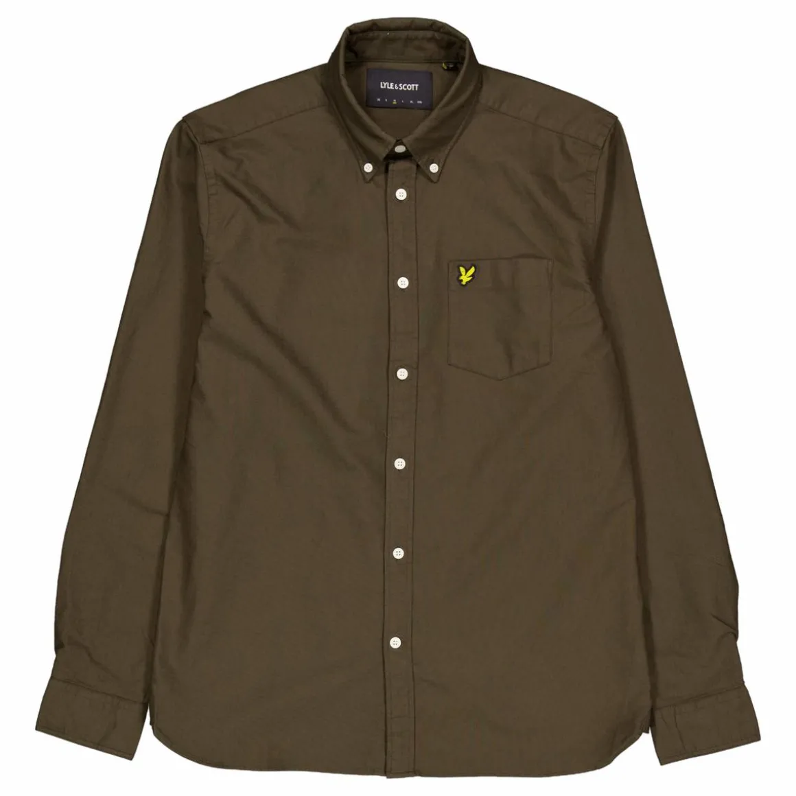 Plain Oxford Shirt W485 Olive