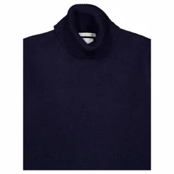 Polo Neck Jumper Navy