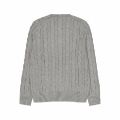 Polo Ralph Lauren Cable Knit Cotton Sweater Fawn