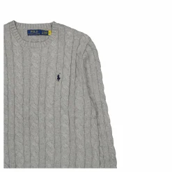 Polo Ralph Lauren Cable Knit Cotton Sweater Fawn