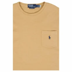 Polo Ralph Lauren Cotton Linen T-shirt Vintage Khaki