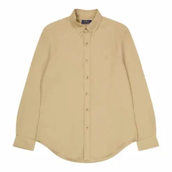 Polo Ralph Lauren Cotton Texture Shirt Surrey Tan