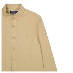Polo Ralph Lauren Cotton Texture Shirt Surrey Tan