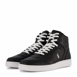 Polo Ralph Lauren Court Leather High-Top Sneaker