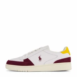 Polo Ralph Lauren Court Leather-Suede Sneaker