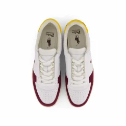 Polo Ralph Lauren Court Leather-Suede Sneaker