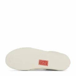 Polo Ralph Lauren Keaton Suede-Trim Canvas Sneaker