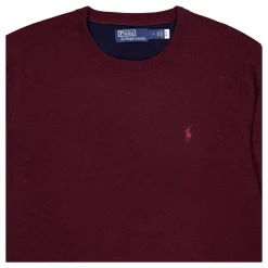 Polo Ralph Lauren Merino Knit Cn 006 Aged Wine