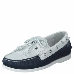 Polo Ralph Lauren Merton Two-Tone Leather Boat Shoe