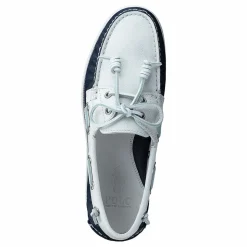 Polo Ralph Lauren Merton Two-Tone Leather Boat Shoe