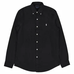 Polo Ralph Lauren Piece Dye Linen Custom Bd Shir Polo