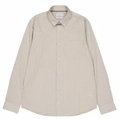 Poplin Stretch Stripe Shirt Pc7-london Fog
