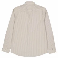 Poplin Stretch Stripe Shirt Pc7-london Fog