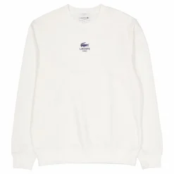 Printed Fleece Sweatshirt 70v White