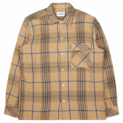Prize Check Shirt Camel