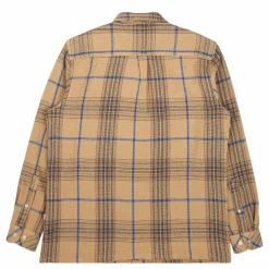 Prize Check Shirt Camel