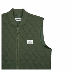 Quilted Zip Vest 90 Army