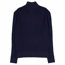 Racking Structure Zip Mock Blue