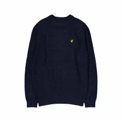 Raglan Donegal Crew Neck X081 Muddy