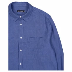 Reg Ls Clean Linen Shirt O206 Bijou