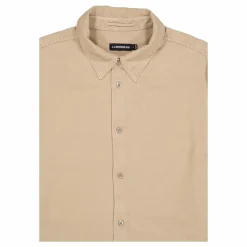 Reg Ls Struct Gmd Tencel Shirt Batique Khaki