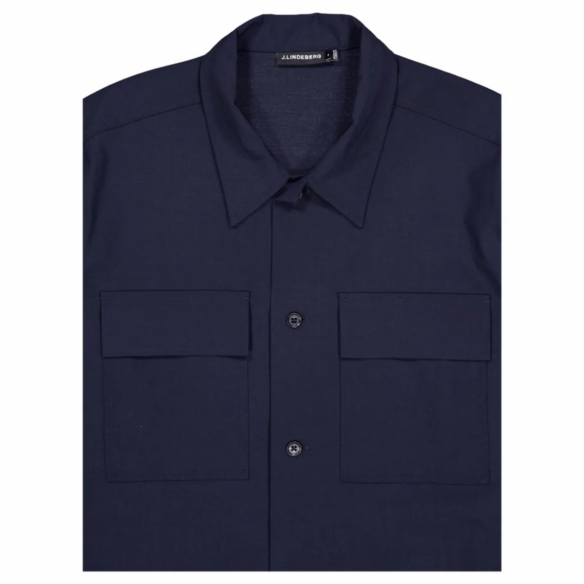 Reid Drape Overshirt Jl Navy