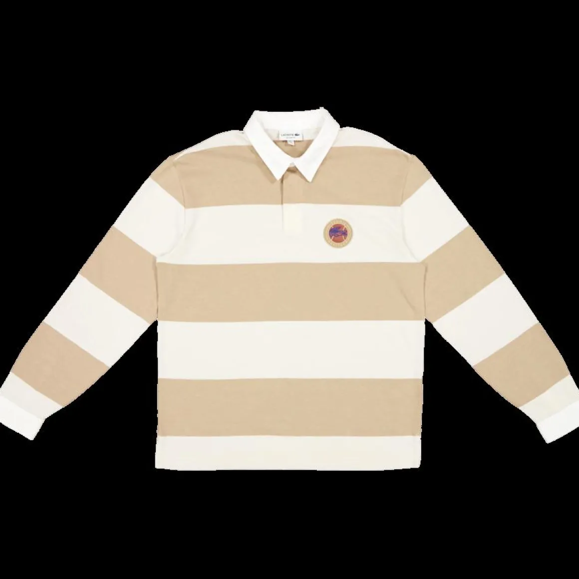 Relaxed Fit Striped Rugby Polo Viennese/lapland