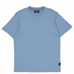 Replay Basic Logo Tee Grigio Medio