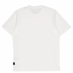 Replay Basic Logo Tee Natural White