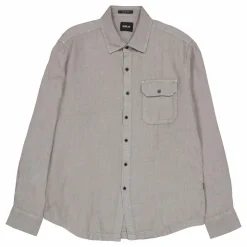 Replay Linen Shirt 705 Military