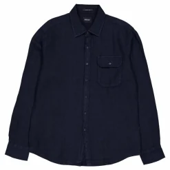 Replay Linen Shirt 782 Stone