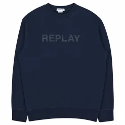 Replay Logo Crew Neck Sweatshirt 085