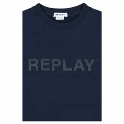 Replay Logo Crew Neck Sweatshirt 085