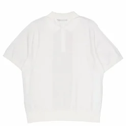 Reymond Solid Stripe Polo White