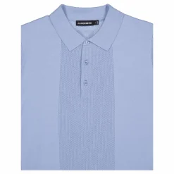Reymond Solid Stripe Polo Rain Washed