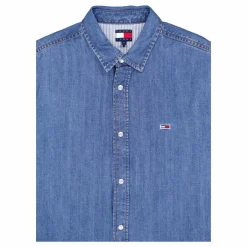 Rglr Fit Shirt Mid Blue Denim