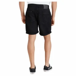 Ripped Denim Shorts Wash